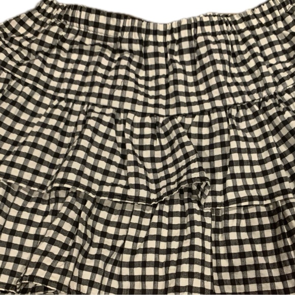 wild fable Dresses & Skirts - Wild Fable Black and White Gingham A-Line Skirt